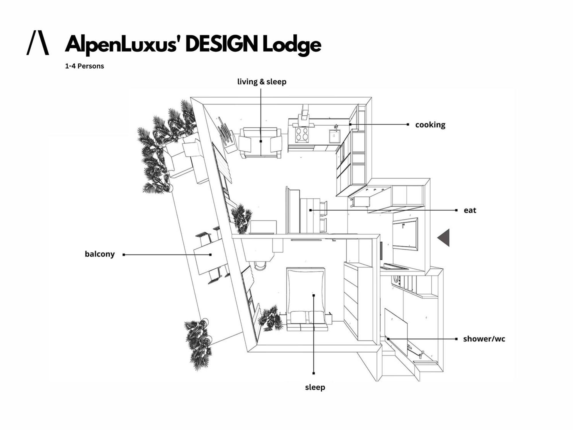 Alpenluxus Presents Design Lodge - Terrace & Car Park Kramsach Eksteriør billede